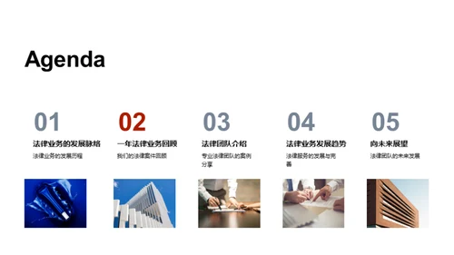 法律业务崭新篇章