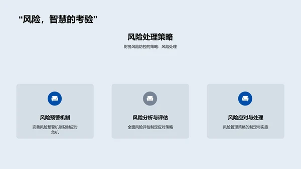 企业财务风险应对策略PPT模板