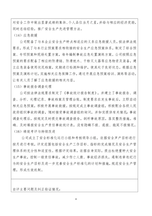 道路危险货物运输企业自评报告.docx