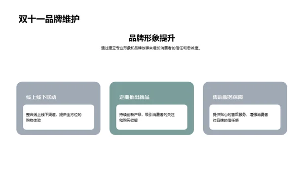 双十一保健品销售策略