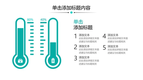 简约医生医疗医学类通用医院宣传PPT模板