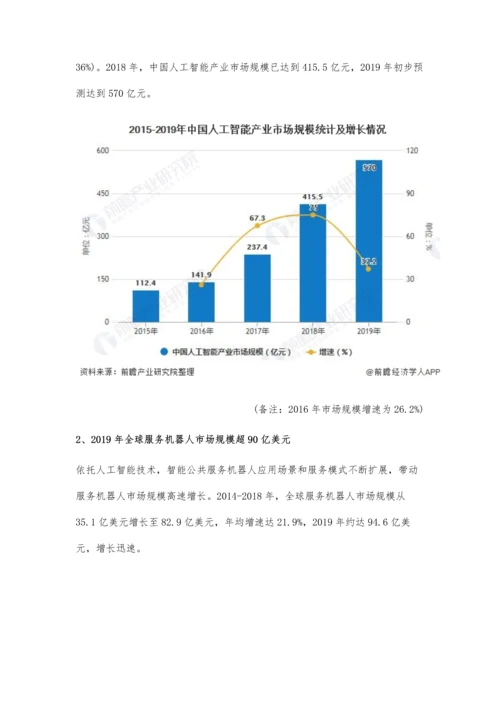 中国服务机器人行业市场现状及发展前景分析-预计明年市场规模将近40亿美元.docx