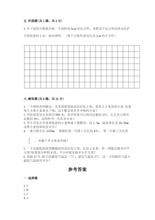 小升初六年级期末试卷精品（完整版）.docx