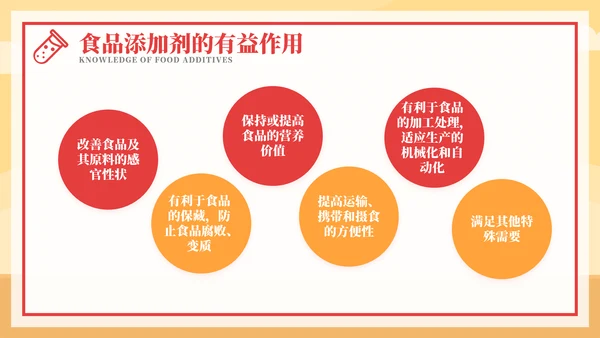 食品添加剂食品安全知识PPT模板