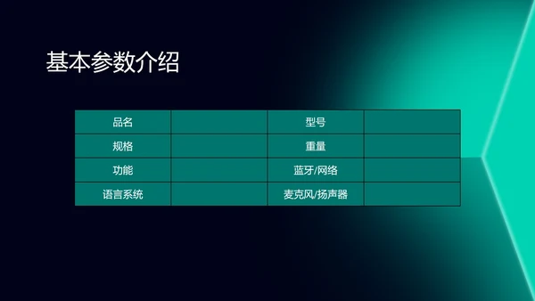 绿色科技风智能家居产品发布会PPT模板