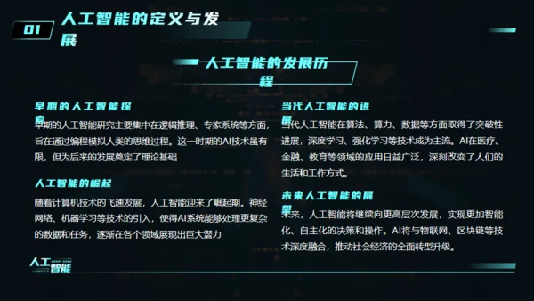 AI科技之眼DEEPSEEK人工智能通用PPT模板
