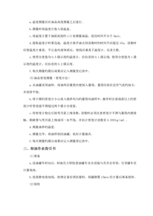 加油站各岗位操作专题规程.docx