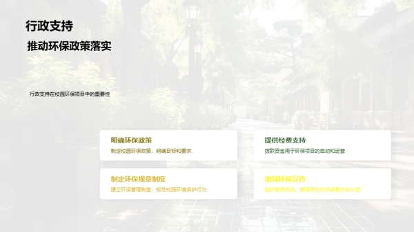 校园环保行动计划