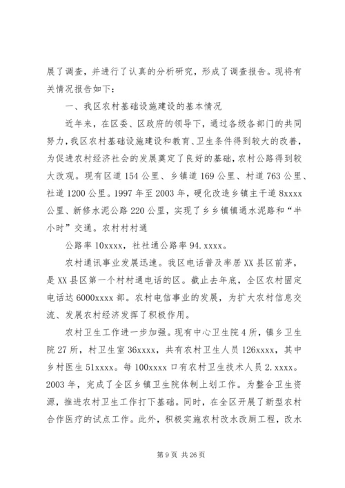 基础设施建设的报告精编.docx