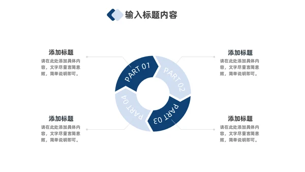 深蓝色科技风全球互联网金融数据通用PPT模板