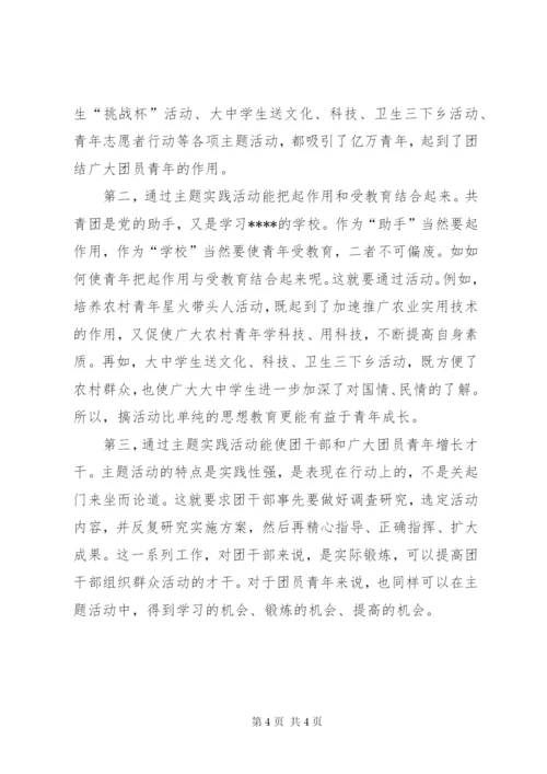 某年4月共青团员思想汇报范文.docx