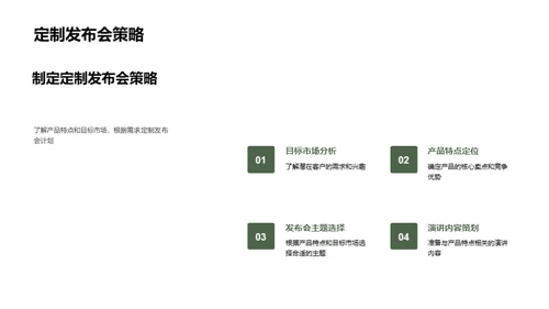 高效策划产品发布会