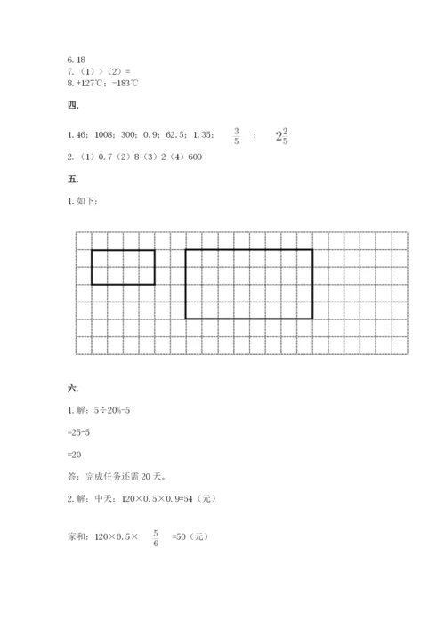 辽宁省【小升初】2023年小升初数学试卷及答案参考.docx