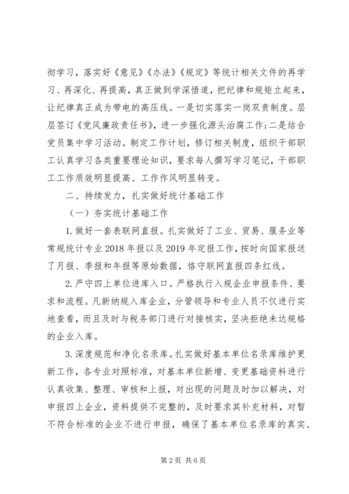 统计局XX年工作总结及XX年工作安排 (2).docx