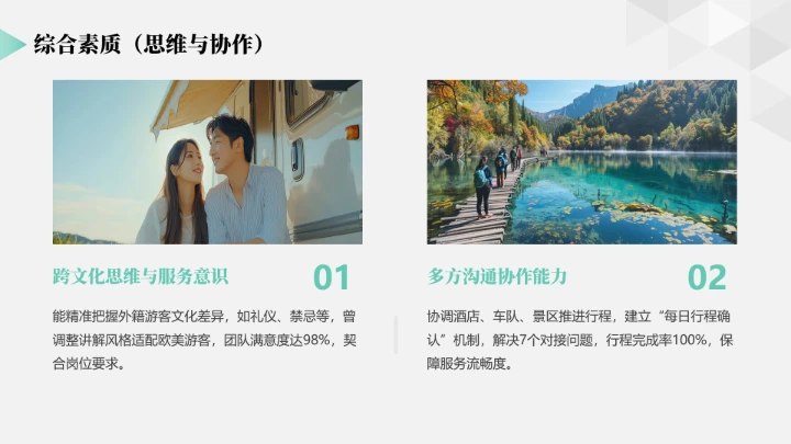 商务简约英语专业大学生职业生涯规划求职综合展示PPT
