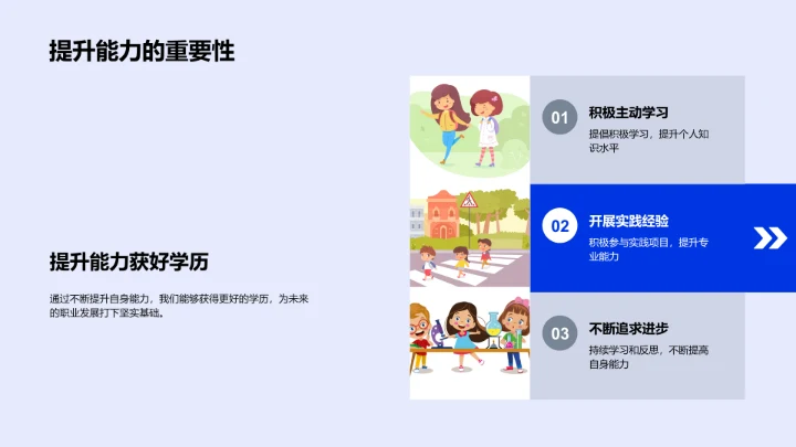 学历转化职业优势讲座PPT模板