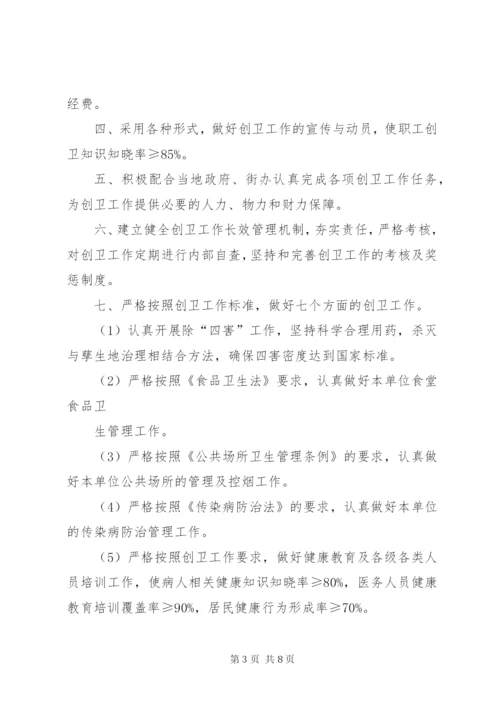 创卫工作、爱国卫生管理制度或办法.docx