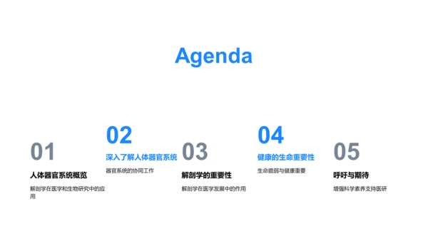 人体器官解剖讲座PPT模板