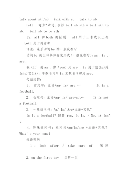 译林七年级上册英语知识点总结.docx