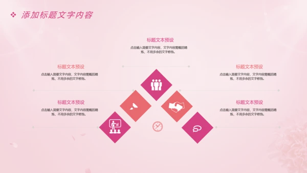 唯美粉红关爱女性健康关爱PPT模板