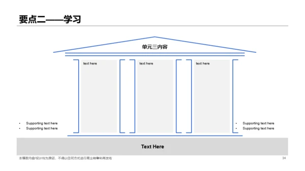 白色网络在线课程培训课件PPT案例