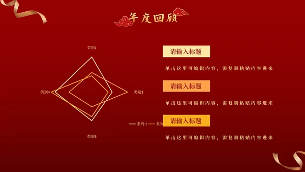 新春虎年公司企业年会PPT模板
