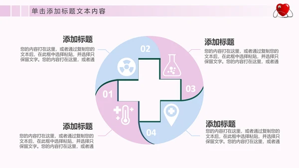 简约专业医疗医学护士工作总结汇报PPT模板