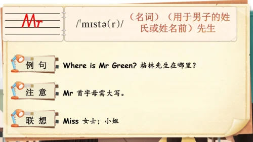 Unit 1 Meeting new people 单词导学课件(共25张PPT)