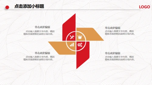 中国风财务部门年度总结工作汇报通用PPT模板
