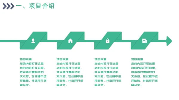 项目市场分析报告通用PPT模板