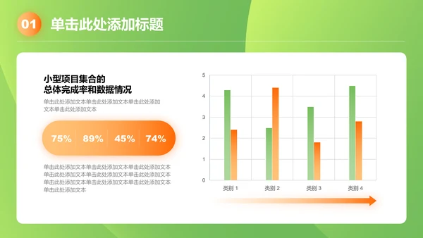 绿色商务风通用工作总结工作计划工作汇报PPT演示模板