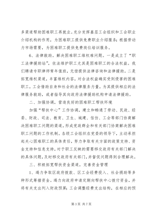 关于困难职工帮扶工作的几点思考 (3).docx