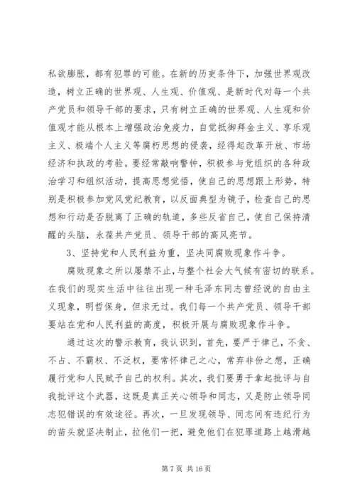 学习《金融领域职务犯罪预防与警示》有感 (5).docx