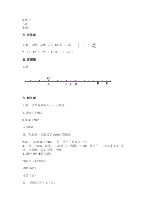 北京版六年级下册期末真题卷【网校专用】.docx