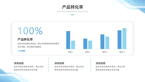 蓝色简约形状部门年终总结工作总结工作汇报述职报告ppt模板工作总结年终总结