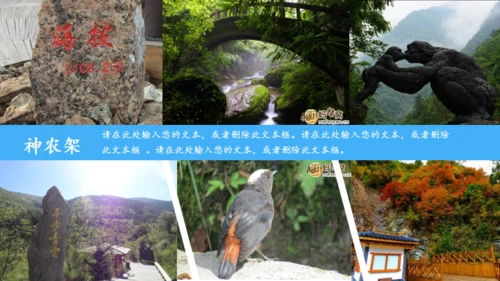 美丽湖北行通用PPT模板