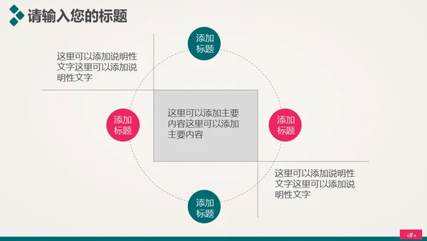 时尚美容护肤化妆品美丽事业通用PPT模板