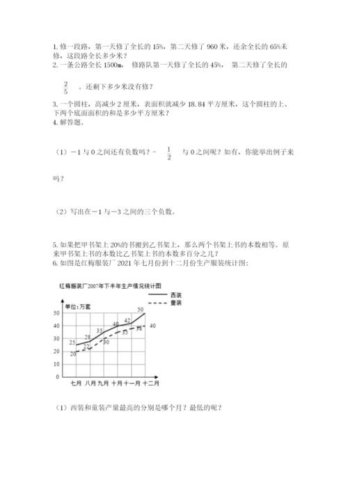 冀教版小升初数学模拟试题附参考答案（研优卷）.docx