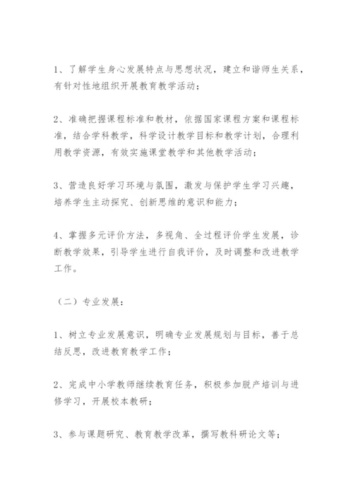 中学教师千分量化考核方案.docx