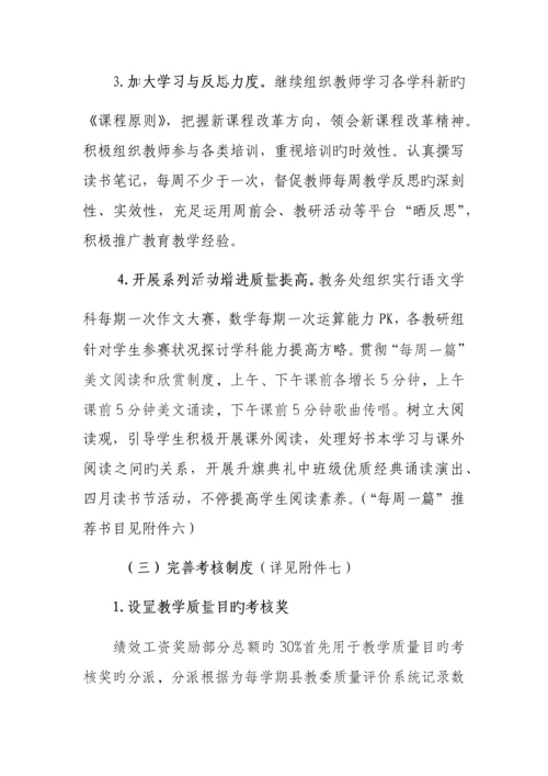 小学提升教学质量工作方案.docx