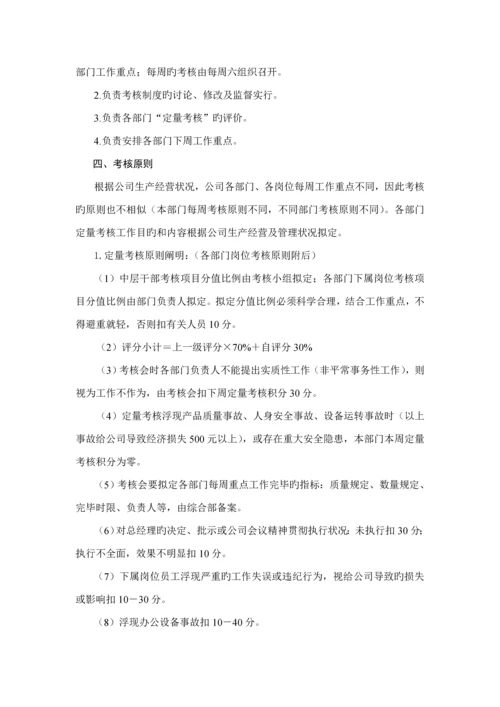 有限公司员工绩效考评管理标准细则.docx