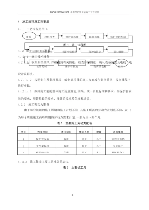 电缆保护管安装施工工艺.docx