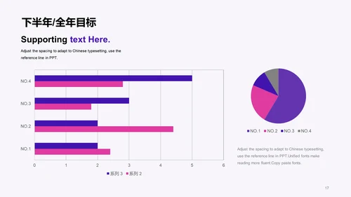 紫色培训企业年会年终总结