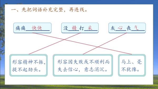 【核心素养】部编版语文三年级下册-7. 鹿角和鹿腿 第2课时（课件）