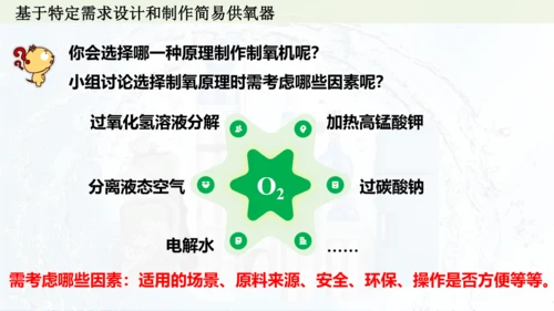 跨学科实践活动4  基于特定需求设计和制作简易供氧器课件(共21张PPT)