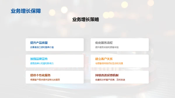 餐饮业务半年回首与未来