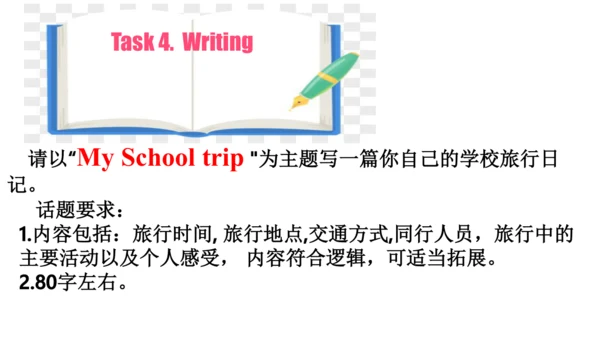 Unit 11 Section B Writing 课件（人教七下Unit11 How was yo