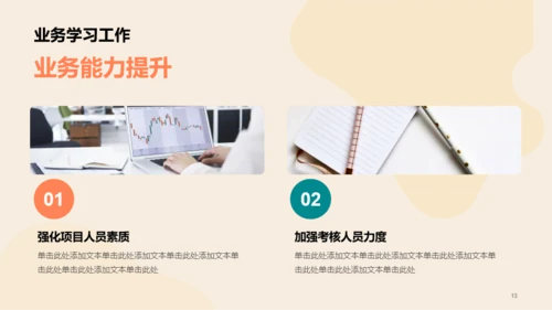 橙色互联网年度汇报工作总结PPT
