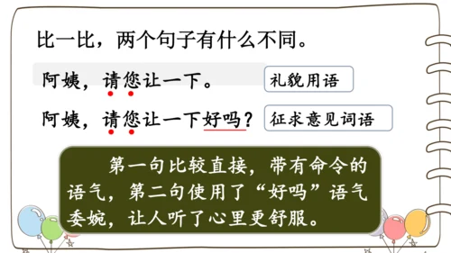 统编版语文二年级下册口语交际：注意说话的语气   课件