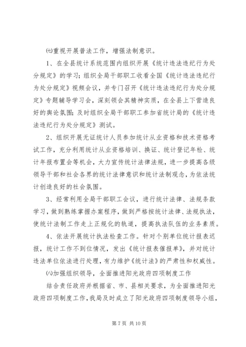 统计局工作总结及工作计划.docx
